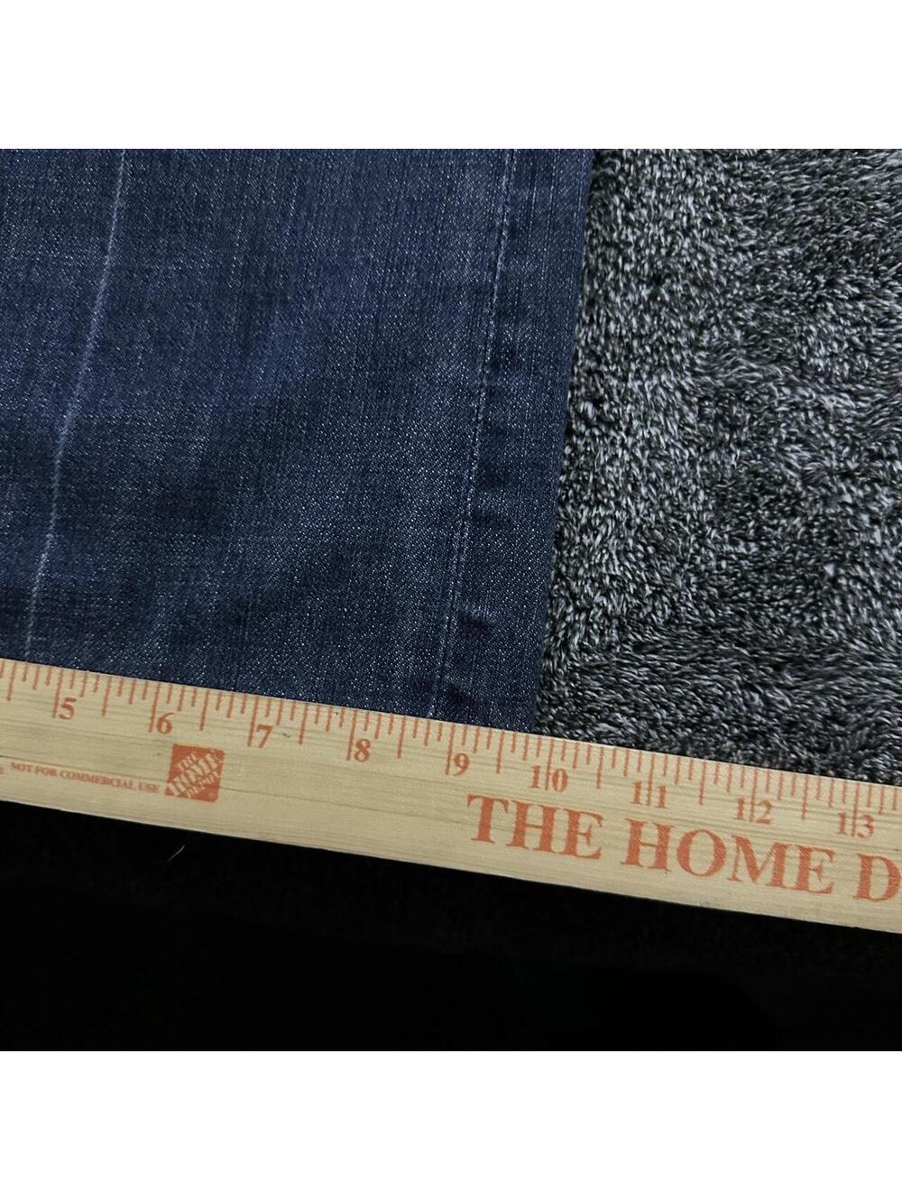 Y2K Rockstar Archive 7FAMK Grunge Bootcut Jeans - Fits 34x33! - Picture 6 of 7